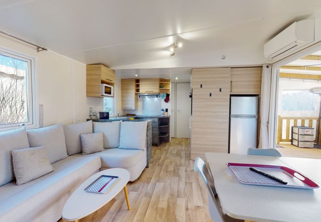 Mobile home à Saint-Hilaire-de-Riez - Mobil home avec piscine chauffée Mobile home à Saint-Hilaire-de-Riez - Mobil home avec piscine chauffée