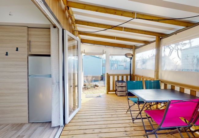 Mobile home à Saint-Hilaire-de-Riez - Mobil home avec piscine chauffée Mobile home à Saint-Hilaire-de-Riez - Mobil home avec piscine chauffée