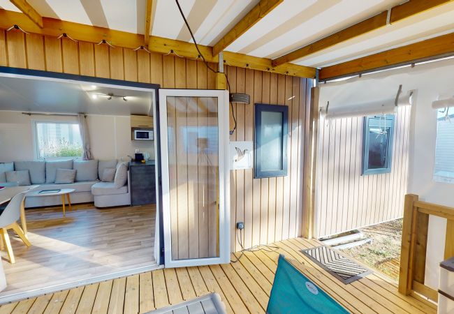 Mobile home à Saint-Hilaire-de-Riez - Mobil home avec piscine chauffée Mobile home à Saint-Hilaire-de-Riez - Mobil home avec piscine chauffée