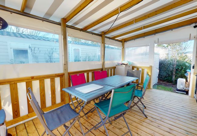 Mobile home à Saint-Hilaire-de-Riez - Mobil home avec piscine chauffée Mobile home à Saint-Hilaire-de-Riez - Mobil home avec piscine chauffée