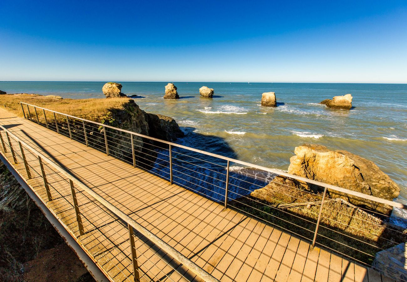 Appartement à St. Hilaire de Riez - Plein Sud magnifique vue 180 degrés face mer