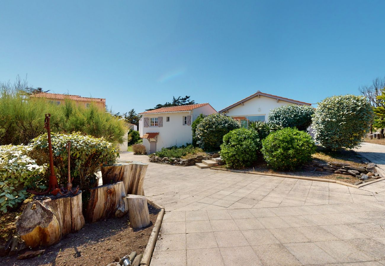 Maison à Bretignolles-sur-Mer - Villa des Vagues avec Jacuzzi