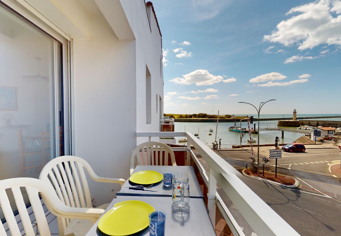 Appartement à Saint-Gilles-Croix-de-Vie - Le Phare du Port avec balcon