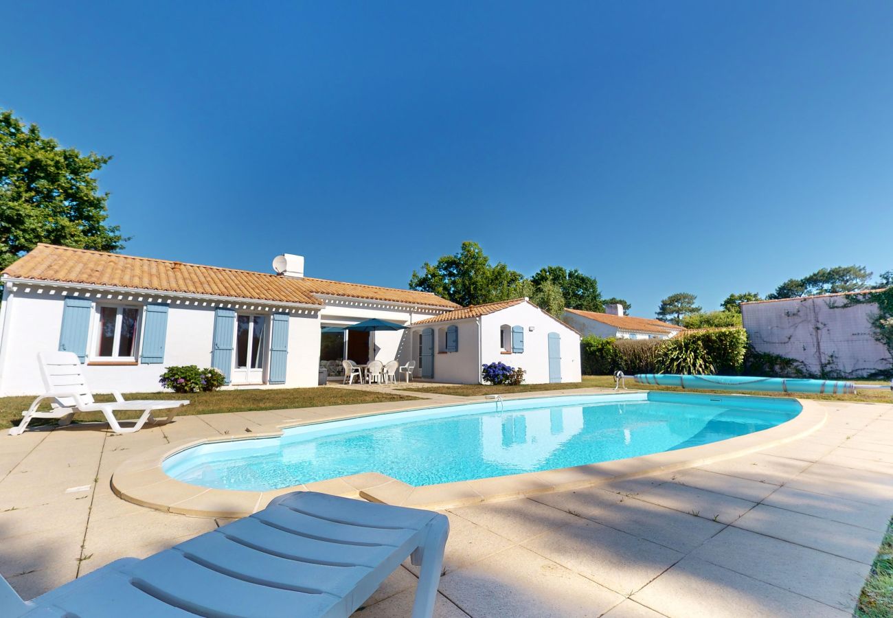 Villa à L´Aiguillon-sur-Vie - Villa Terre et Mer avec piscine privée