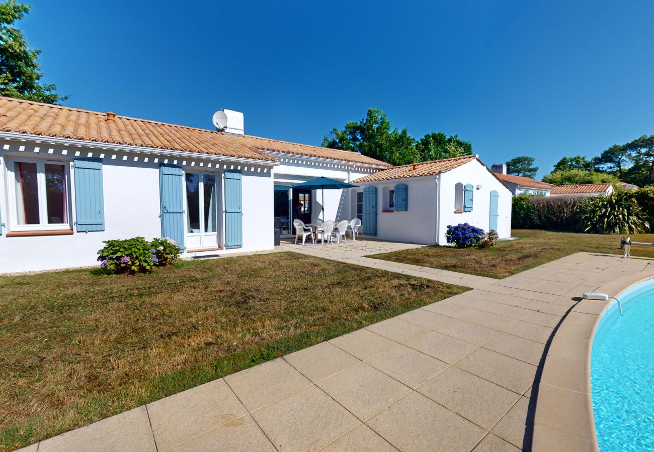 Villa à L´Aiguillon-sur-Vie - Villa Terre et Mer avec piscine privée