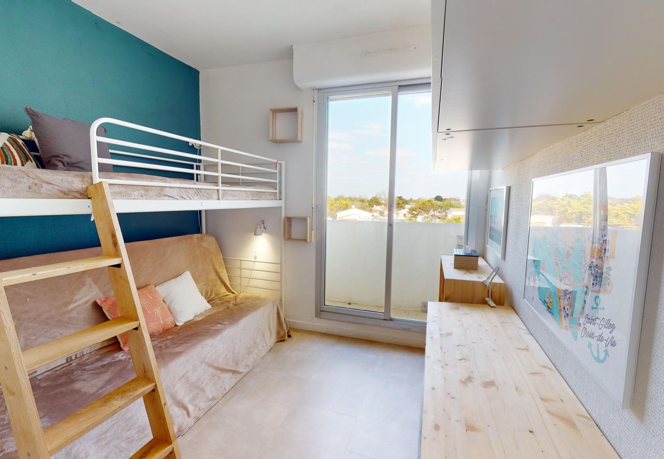 Appartement à Saint-Gilles-Croix-de-Vie - Le Bateau Ivre 50 m de la Plage