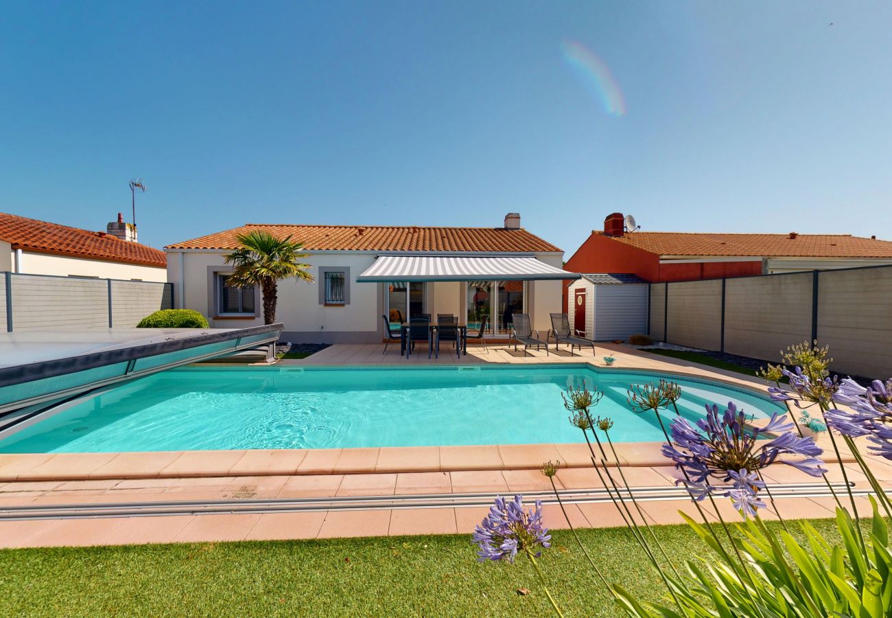 Maison à Saint-Gilles-Croix-de-Vie - Palm'Cornue avec piscine chauffée
