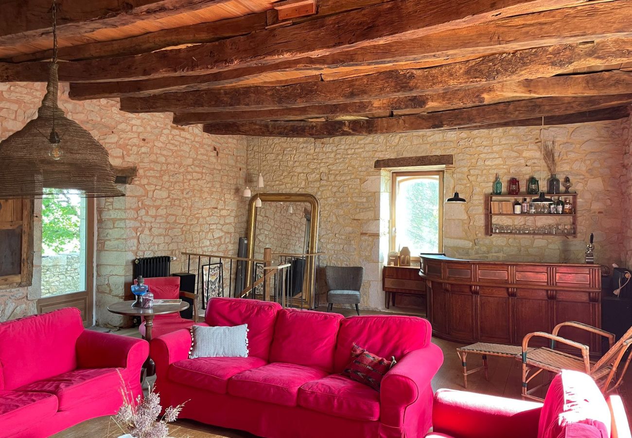 Villa à Saint-Vincent-Rive-d'Olt - Villa Les Roques