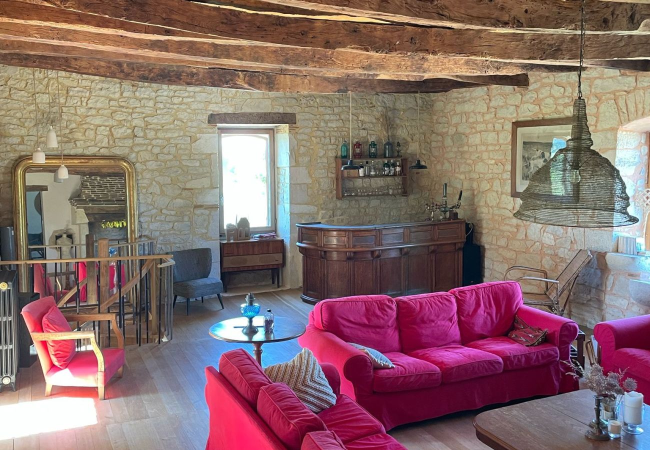 Villa à Saint-Vincent-Rive-d'Olt - Villa Les Roques