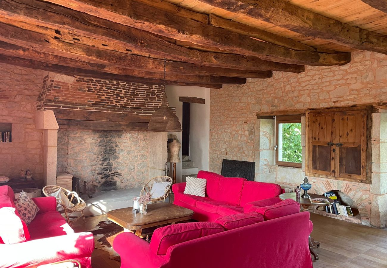 Villa à Saint-Vincent-Rive-d'Olt - Villa Les Roques