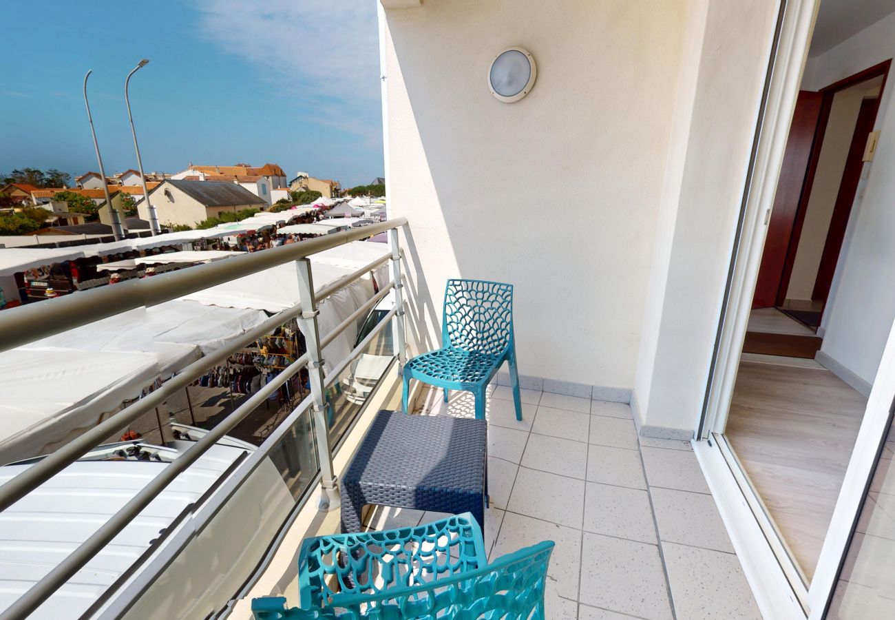 Appartement à Saint-Hilaire-de-Riez - Hublot de la Place - Centre Sion, Plage à Pied