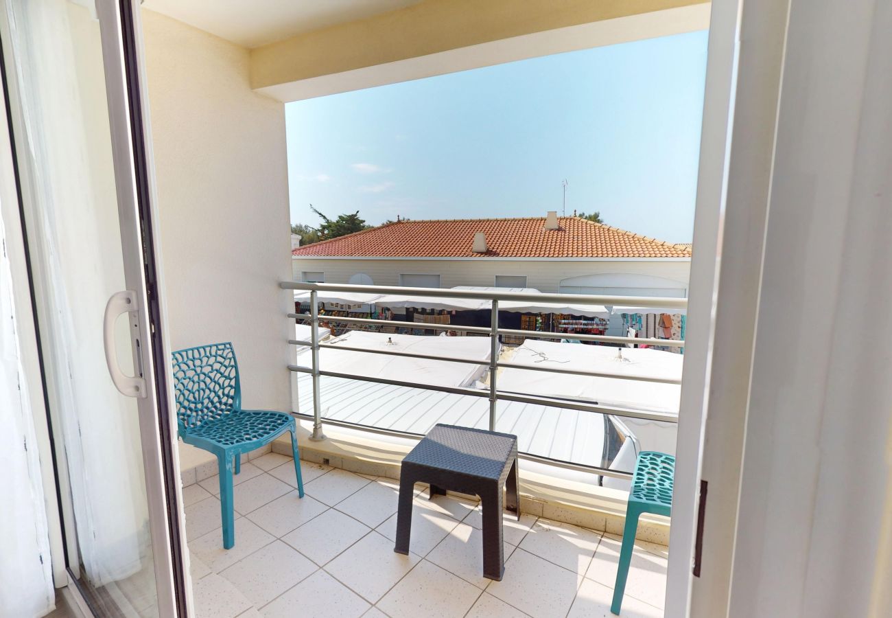 Appartement à Saint-Hilaire-de-Riez - Hublot de la Place - Centre Sion, Plage à Pied