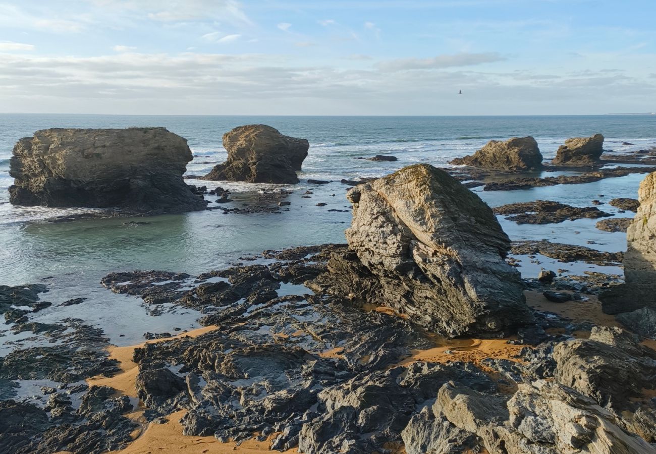 Appartement à Saint-Hilaire-de-Riez - Chaloupe - Vue Mer Directe à 50m Plage