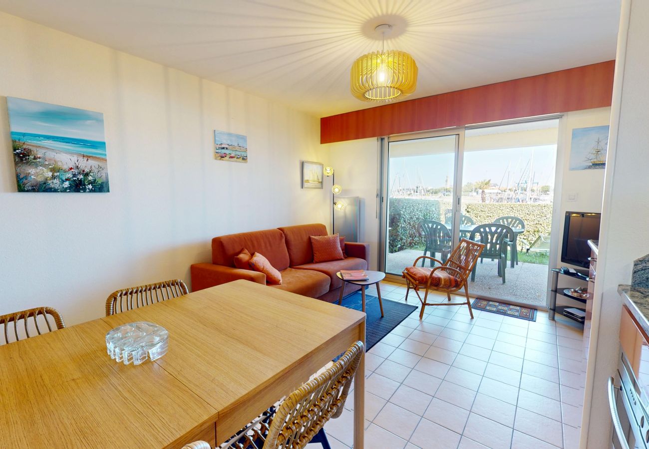 Appartement à Saint-Gilles-Croix-de-Vie - L'Espadon de la Vie - Jardin Face au Port