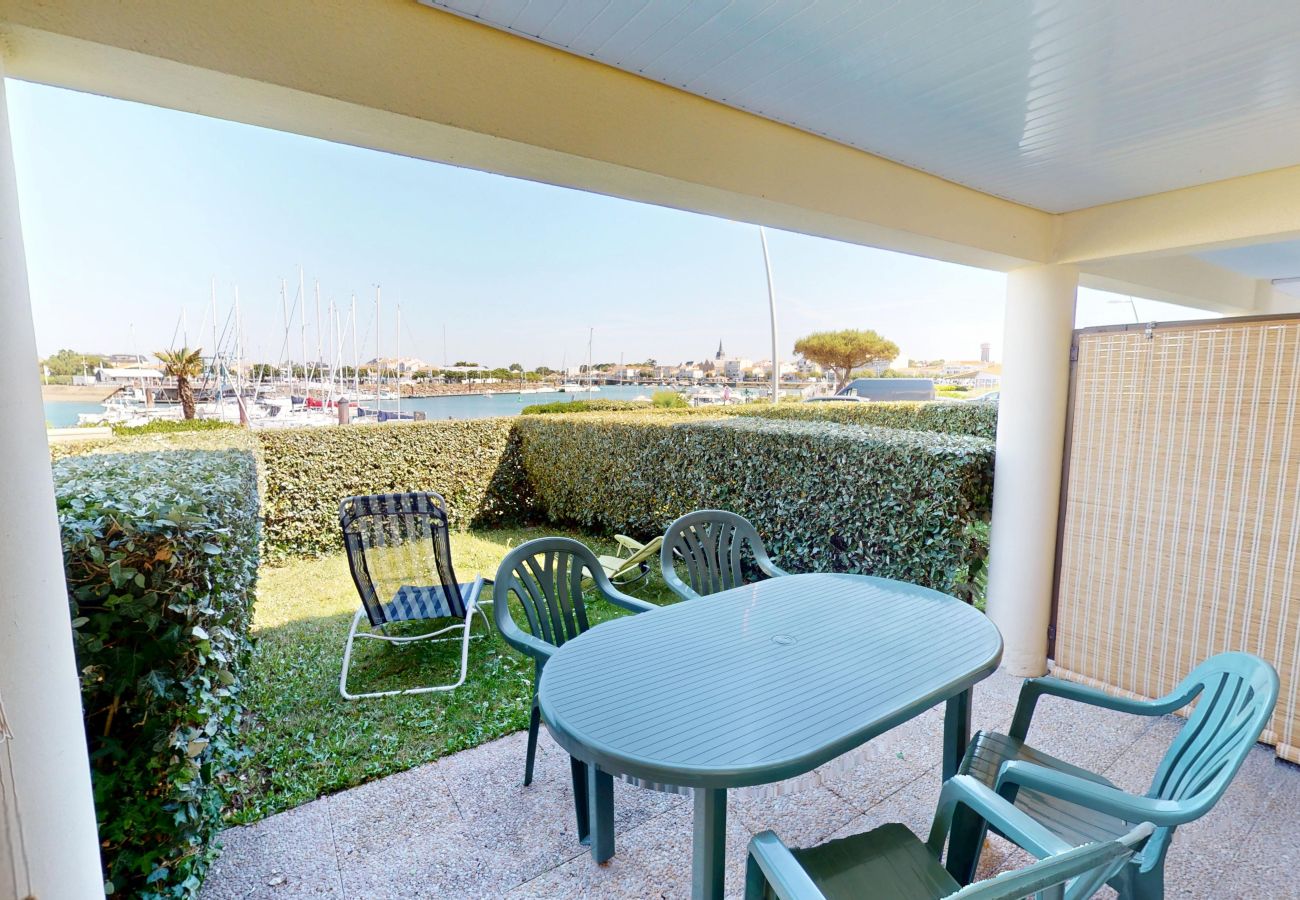 Appartement à Saint-Gilles-Croix-de-Vie - L'Espadon de la Vie - Jardin Face au Port