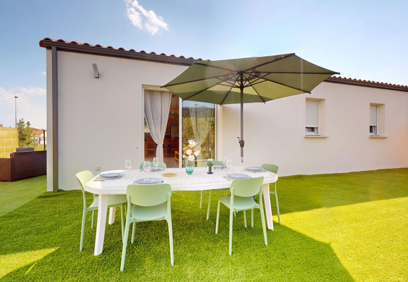 Maison à Saint-Jean-de-Monts - Sérénité – Maison familiale avec jardin et Wi-Fi
