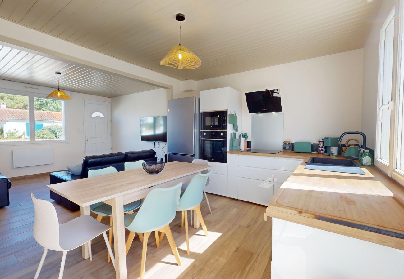 Maison à Bretignolles-sur-Mer - T'y Braz – Maison avec jardin & pétanque, 800m pla