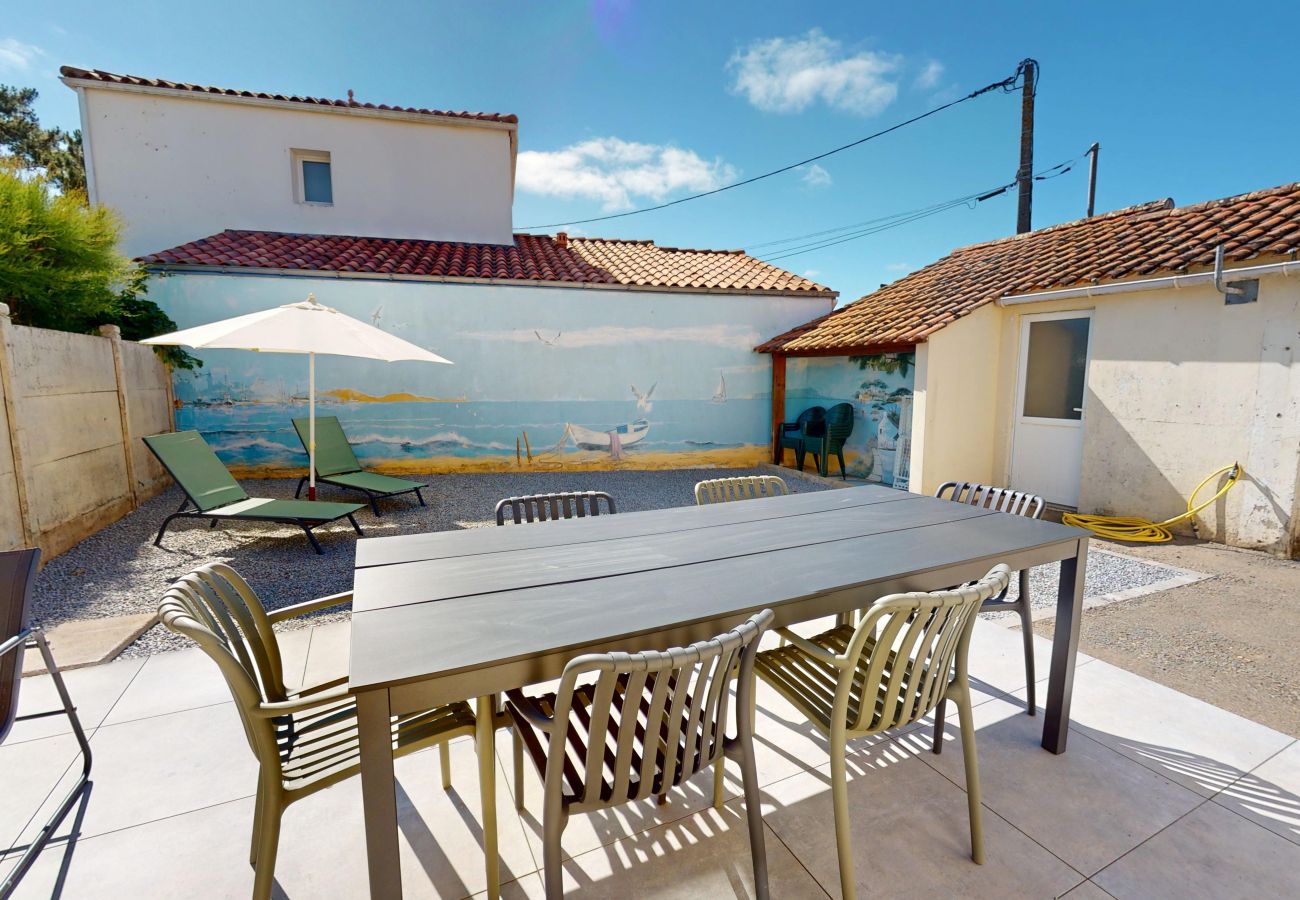 Maison à Bretignolles-sur-Mer - T'y Braz – Maison avec jardin & pétanque, 800m pla