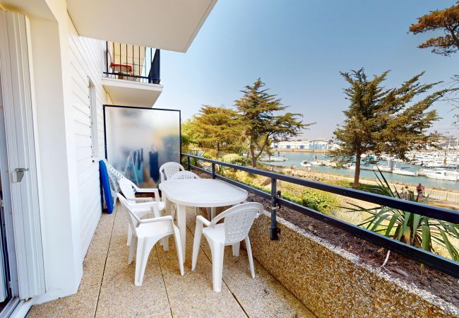 Appartement à Saint-Gilles-Croix-de-Vie - Quai de Plaisance - Vue mer, 100m grande plage