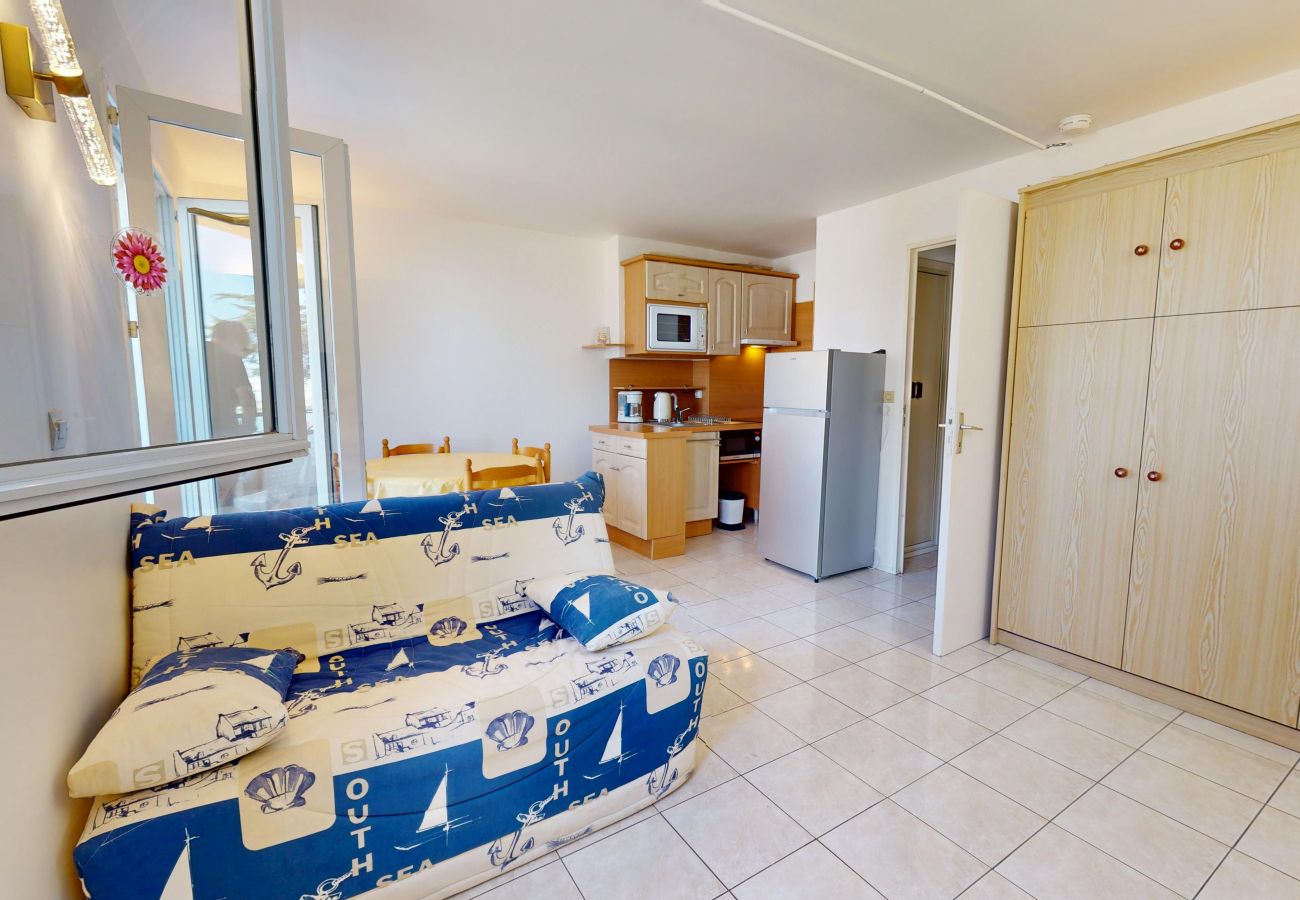 Appartement à Saint-Gilles-Croix-de-Vie - Quai de Plaisance - Vue mer, 100m grande plage