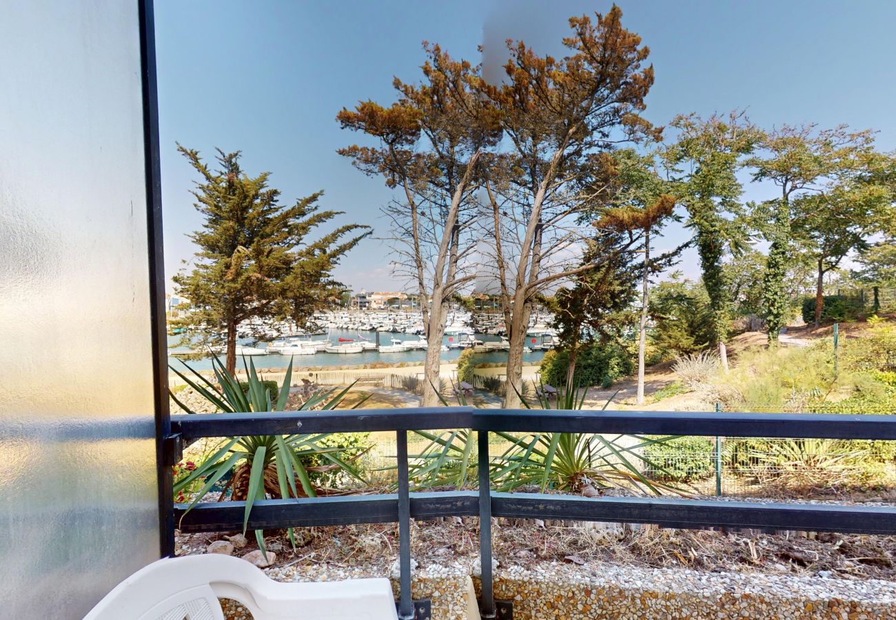 Appartement à Saint-Gilles-Croix-de-Vie - Quai de Plaisance - Vue mer, 100m grande plage