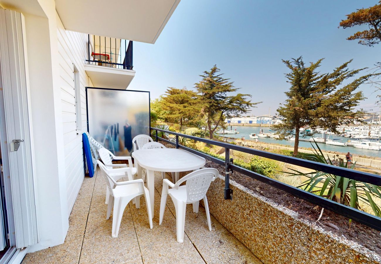 Appartement à Saint-Gilles-Croix-de-Vie - Quai de Plaisance - Vue mer, 100m grande plage